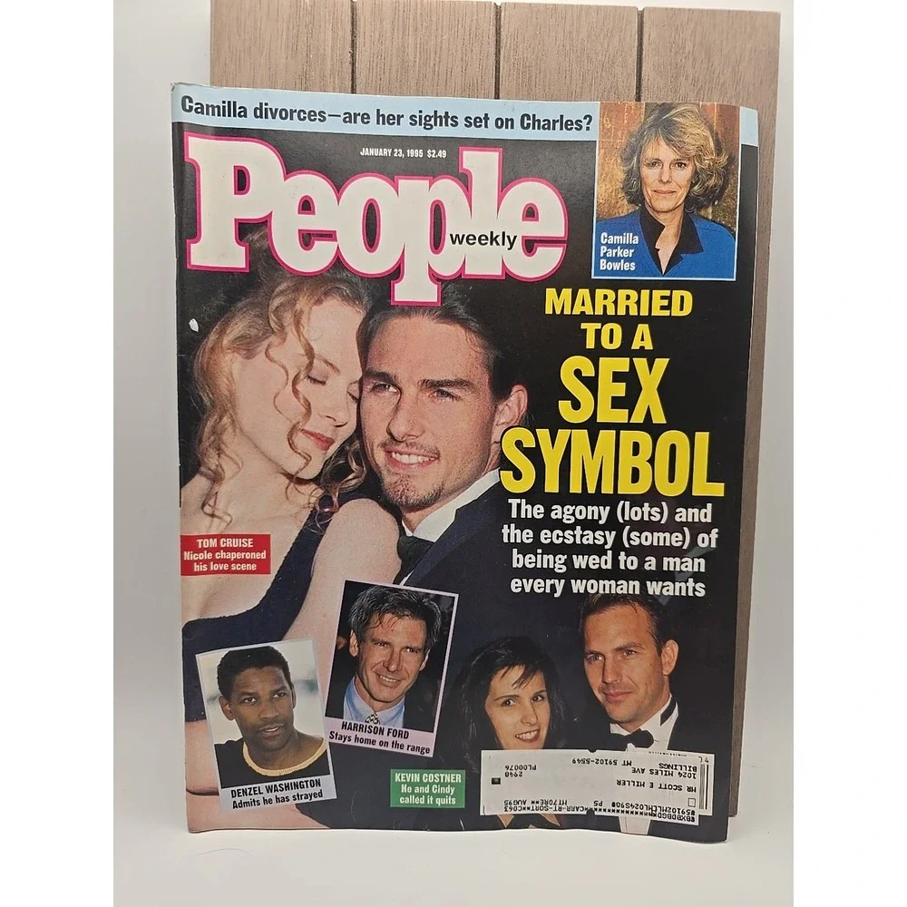 Married To A Sex Symbol , People Magazine Jan. 23 , 1995 ,‎ Tom Cruise , NIcole